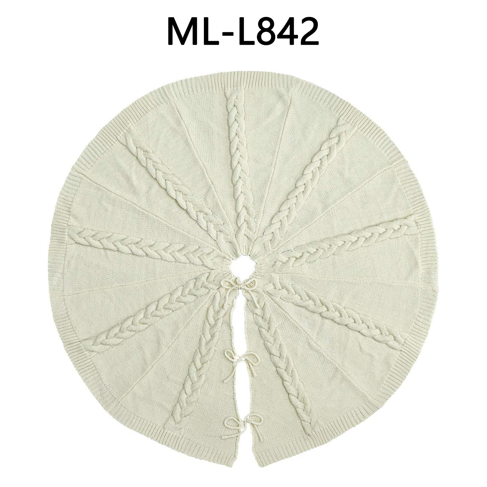 Navidad personalizada falda de árbol de Navidad de punto falda de Navidad creativa decoración navideña una variedad de estilos y colores se pueden personalizar