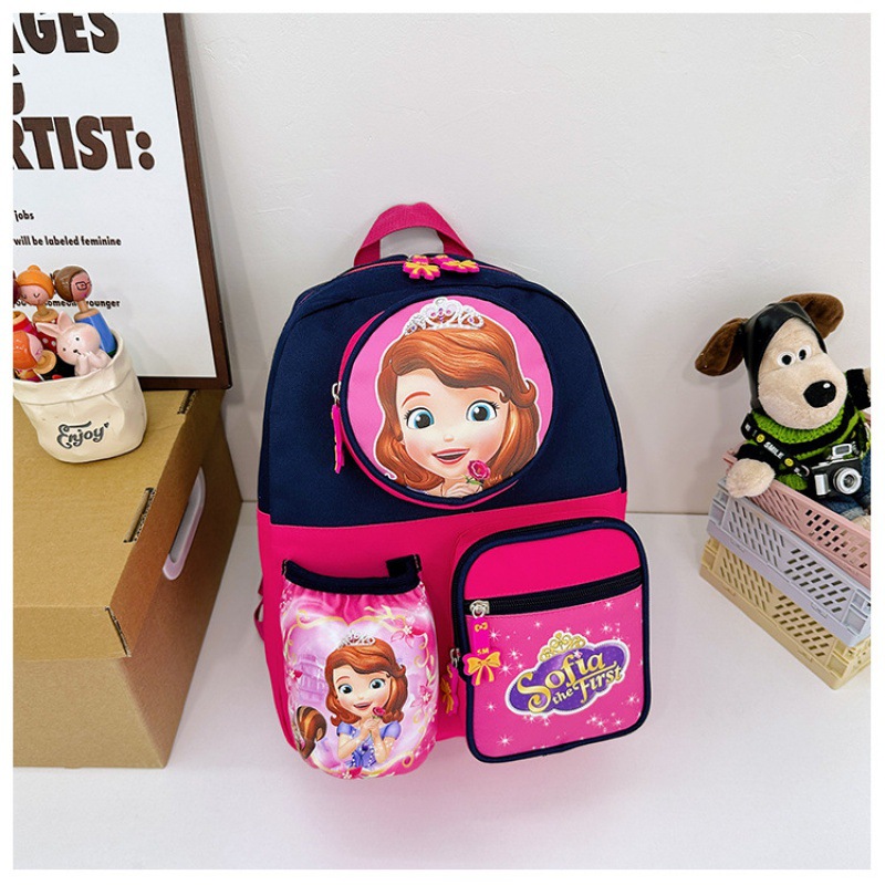 Nueva mochila de jardín de infantes Spider-Man de dibujos animados de 3-8 años de edad los niños preescolares mochila de primer grado