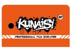 KNS自動車フィルムツール車服スクレーパー両刃接着剤TPU透明膜ステルス車服施工専用スクレーパー|undefined