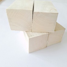椴木方块雕刻木方练手木方软质木料木方不规格木方速卖通厂家批发