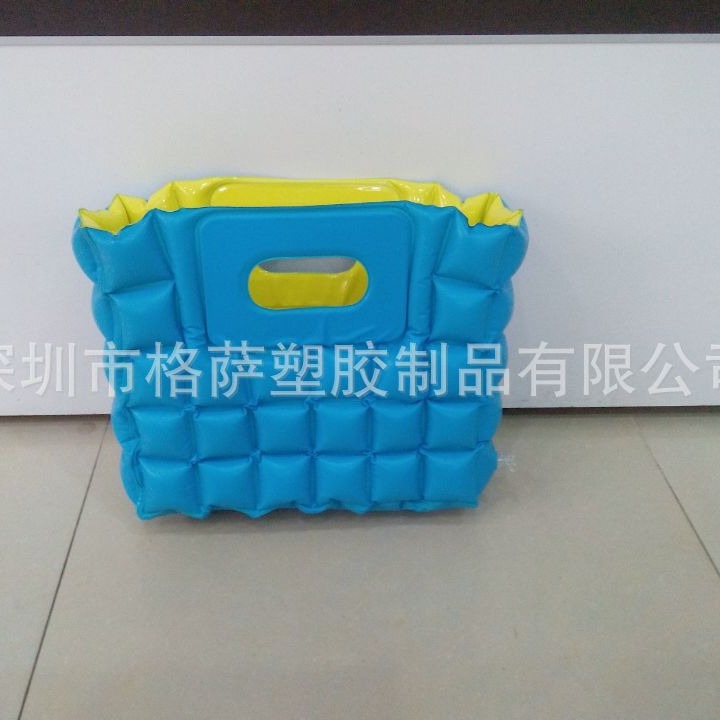 厂家供应购物袋 PVC袋  PVC加厚拉链袋 充气泡泡冰袋 充气PVC袋