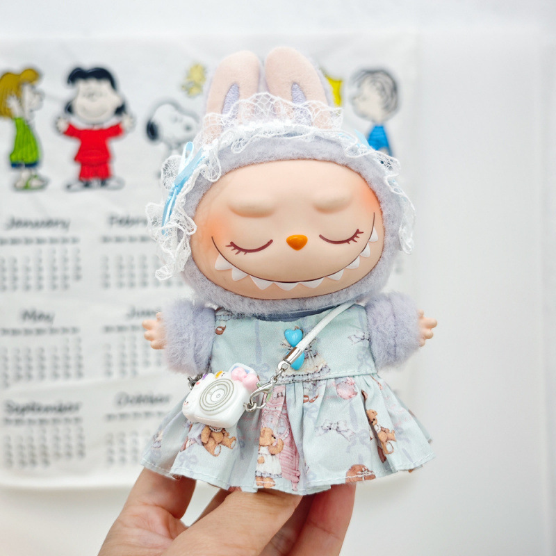 第一世代、第二世代、第三世代ラブブベビー服、ビニールぬいぐるみペンダント、パープルカーディガン、恋人ドレススーツ、レザースカート|undefined