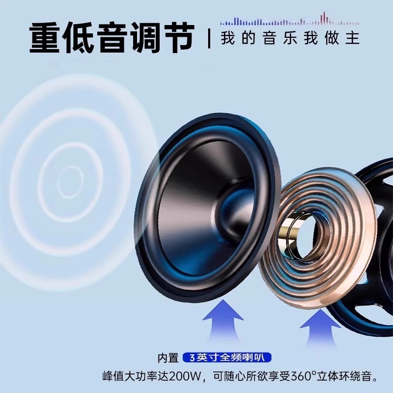 电动车音响摩托车低音炮蓝牙音箱摩托车防盗器MP3收音FM手机听歌|undefined