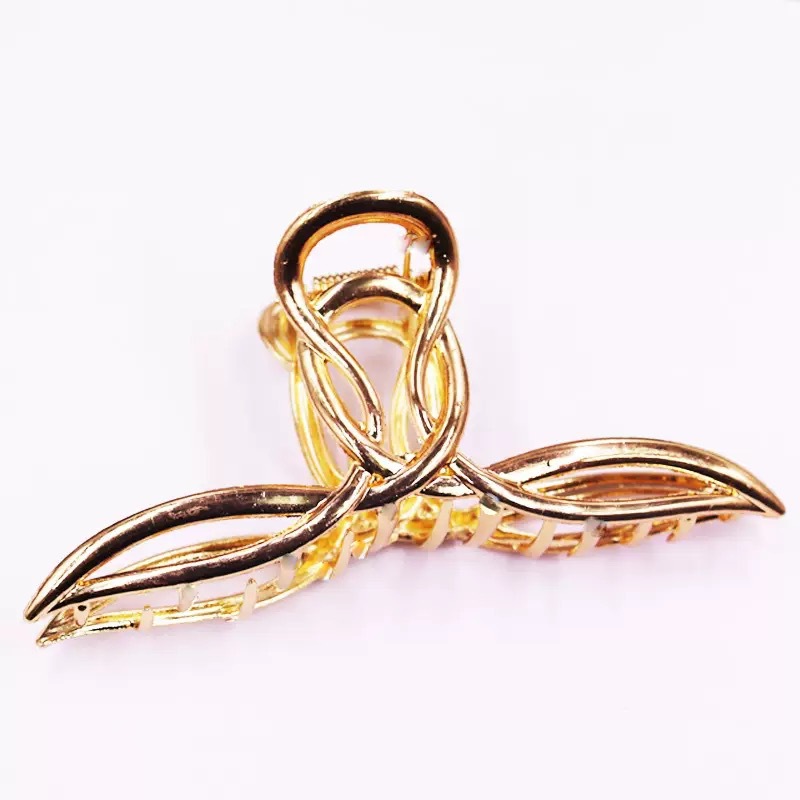 Estilo coreano horquilla de metal Cabeza trasera tiburón pelo clip de pelo ins clip de pelo femenino temperamento elegante clip fijo image 105