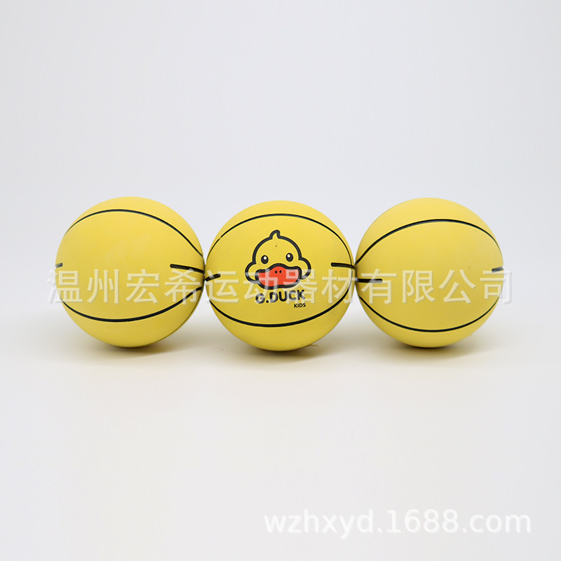 Basketball Natural Rubber Hollow Elastic Ball Squash Wholesale in Stock Manufacturer Logo Bouncing Tennis Ball Stress Relief