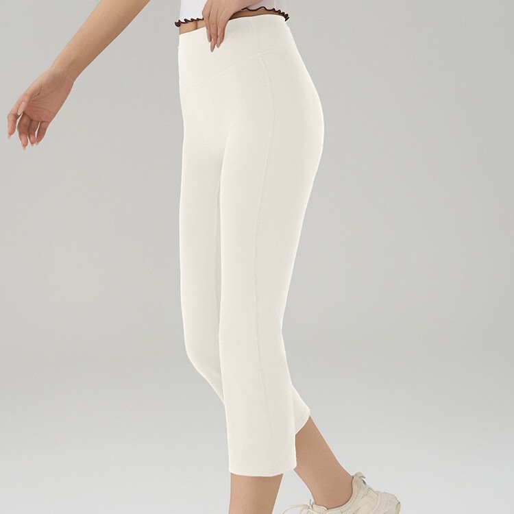2026 Summer Cropped Flared Pants, Lightweight Casual Commuting Sports Pilates Fitness Yoga Capri Pants 2026 Summer Cropped Flared Pants, Lightweight Casual Commuting Sports Pilates Fitness Yoga Capri Pants