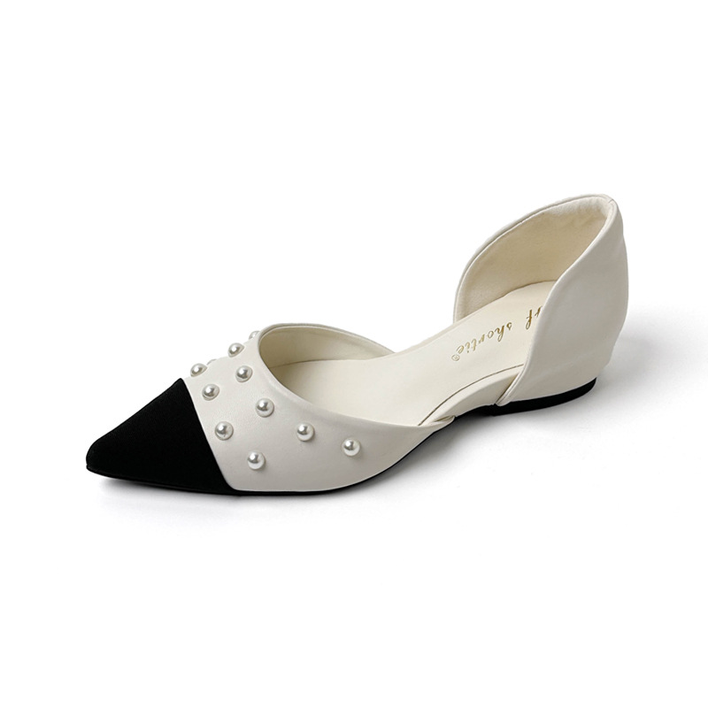 Sandalias Caladas de Punta para Mujer de 5 cm, Piel de Oveja, Aumento de Altura image 7