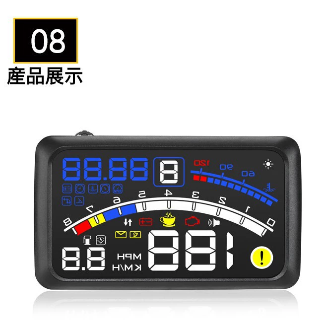 HUD-поисковый дисплей автомобиля OBD2 автомобиль вычислительный HUD видимый дисплей X3 F4 производитель Шэньчжэнь
