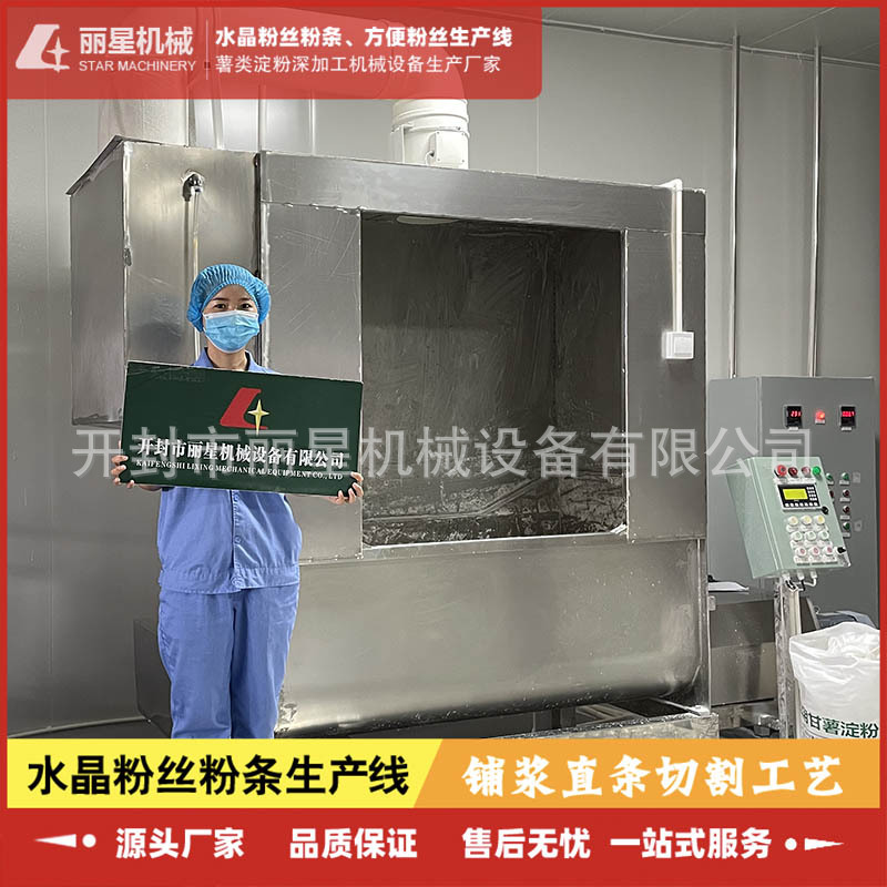 自动化红薯粉条设备，水晶粉丝机，粉条机丽星厂家供应多种型号