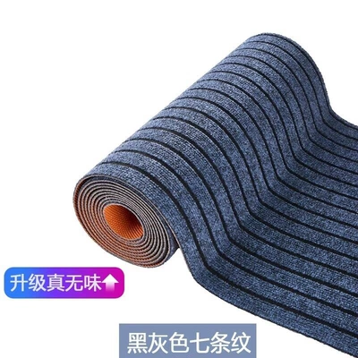 Special in-car floor mats are wear-resistant: Car Carpet - gray-seven-stripe-tpe-wear-resistant-and-dirt-resistant-120200cm