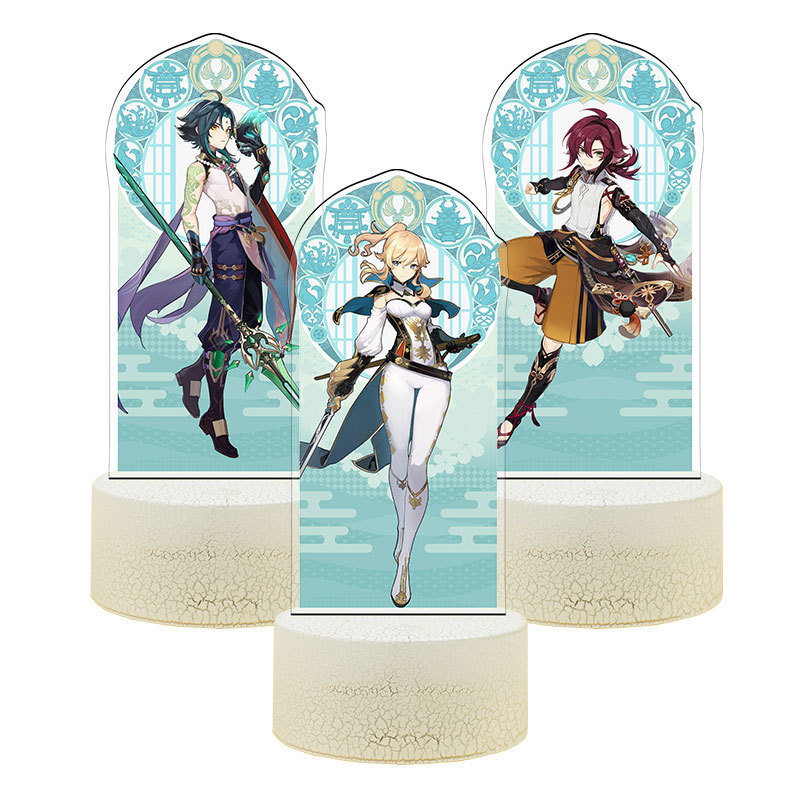 Special offer fellow original Genshin god Impac walnut game surrounding millet shop nightlight ornaments wholesale products