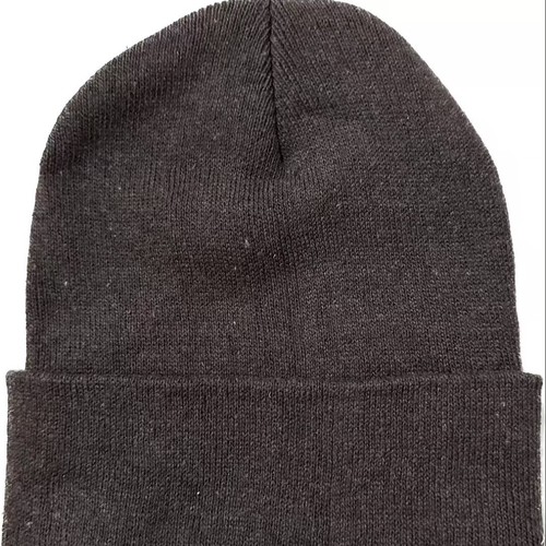 Knitted Hat Winter Unisex Warm Wool Beanie Crochet Edge Hat Outdoor Round Top Beanie Candy Wool Hat