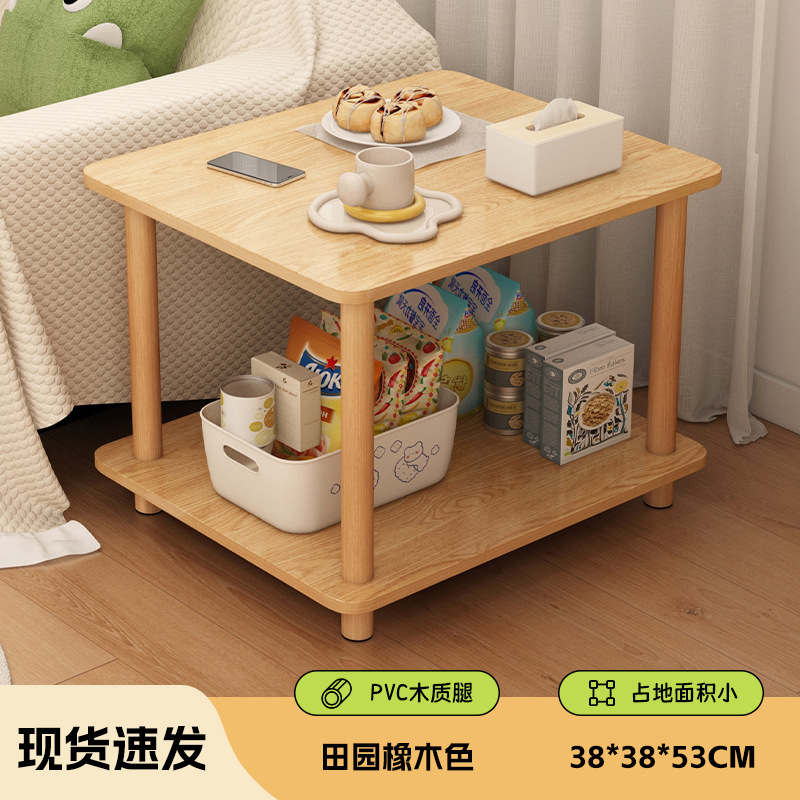 Mesa pequeña, sofá, sala de estar, mesa de té, alquiler, mesa cuadrada, mesa de té simple.