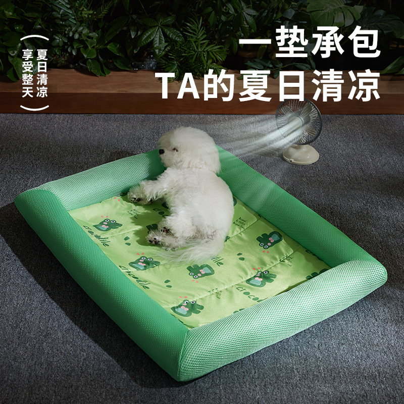 Nuevo verano fresco para mascotas manta para dormir para gatos manta para perros resistente a las mordeduras