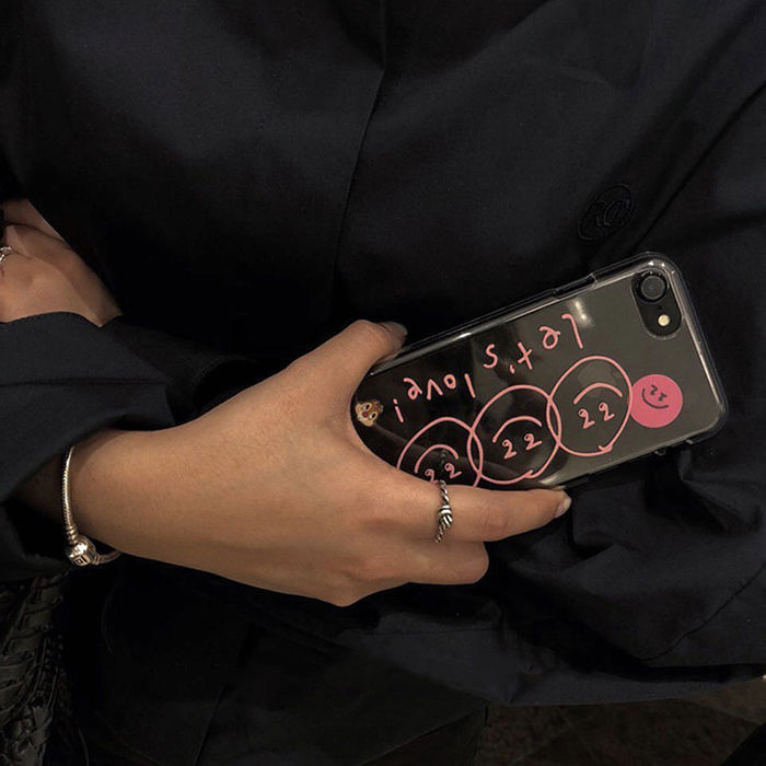 ����ins����Ц��iPhone11Pro�ֻ���ƻ��Xs/XrŮ��7/8plus͸���轺