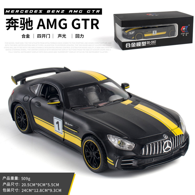 1: 24 Mercedes - Benz GT negro