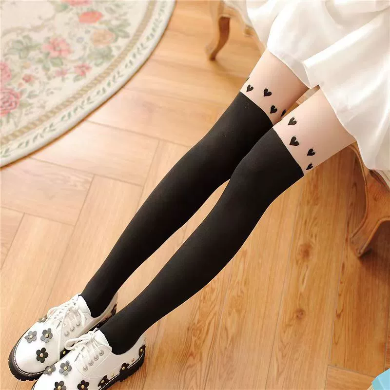 Ковбойские high boots с круглым носком, knee socks для студентов, колготки, Sailor Moon