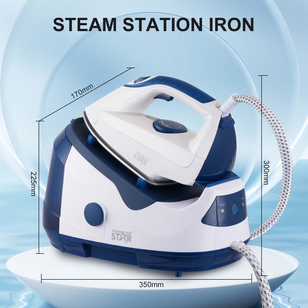 Winningstar hogar transfronterizo 2200W plancha de presión de vapor continua vertical portátil en seco plancha eléctrica de mesa