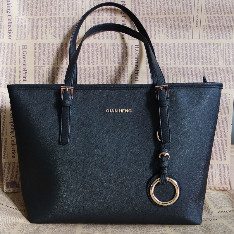 Bag Women's 2021 New Taobao Hot Selling Women's Bag Puleather Shoulder Retro Solid Color Handbag Shopping Bag Big Bag Trendy