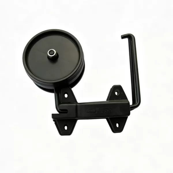 Black shopping cart single-wheel bracket accessories, 2019 model pull rod single-wheel accessories