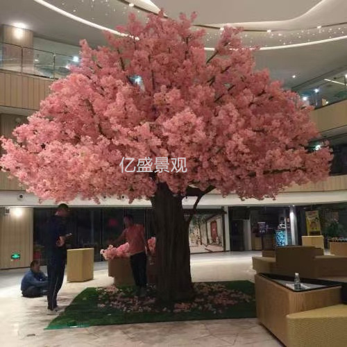 模擬桜の木屋内結婚式ホテル結婚式レストラン人工ガラス繊維強化プラスチック桜の木バイオニック桜の木|undefined