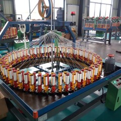 耐摩耗性自走管編み機64錠96錠高速x 64錠自走管編み機