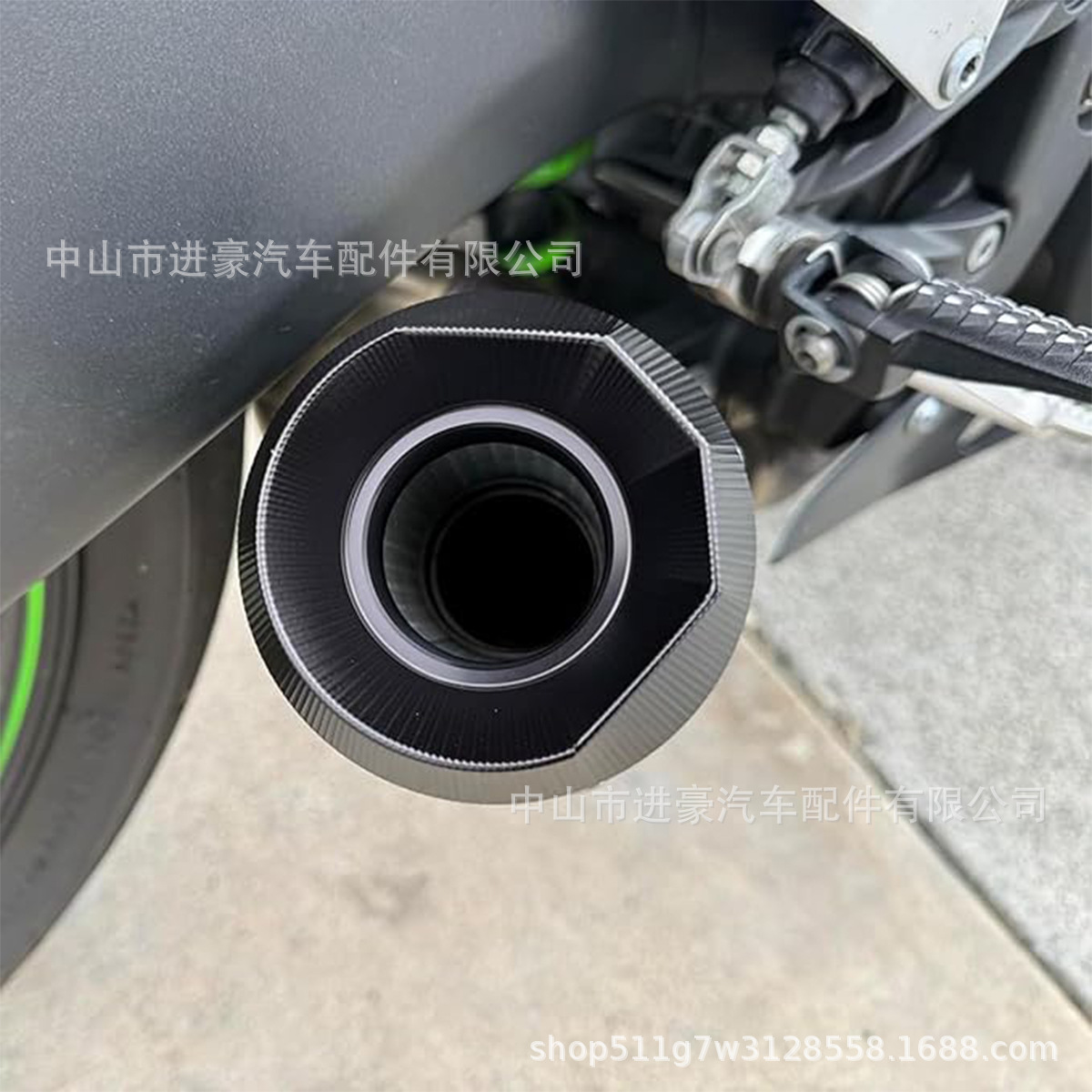 Suitable for Motorcycle Exhaust Pipe Modification, Original Factory Direct Sales Ar Short Tail Section Exhaust Pipe, Ar Exhaust Pipe Non-Destructive Installation