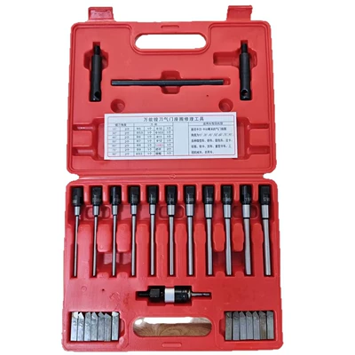 Universal Valve Seat Reamer Mühərrik tənzimləmə alətləri - valve-seat-multi-function-boring-tool-set-of-29-pieces