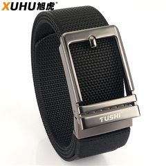 New versatile nylon belt for men, woven canvas sports casual workwear commuting snap belt