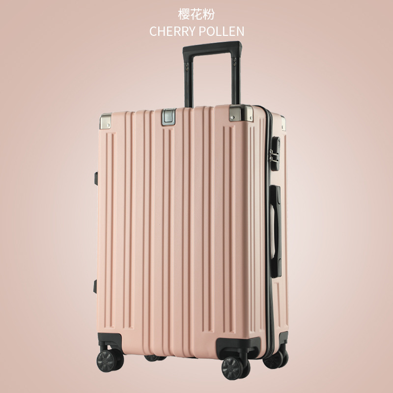 铝框行李箱万向轮拉杆箱商务登机箱学生旅行箱高端密码皮箱批发|undefined