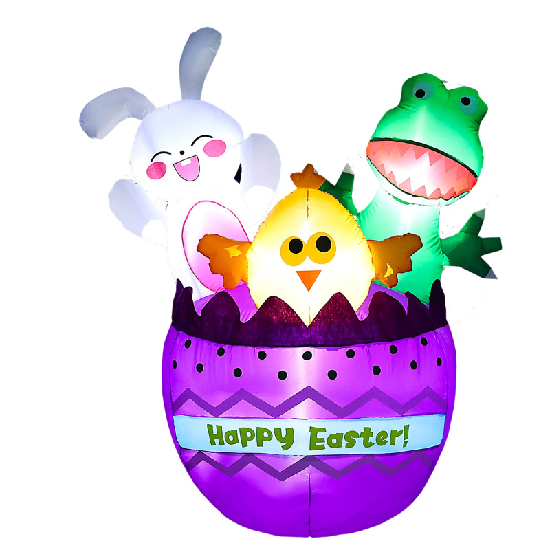 Easter Bunny Chick Dinosaur-03