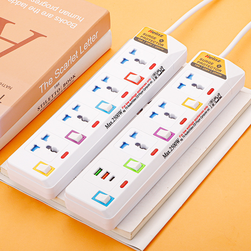 África 3 4 5 3 4 5 control separado independiente multi-interruptor carga enchufe de enchufe de embalaje de plástico