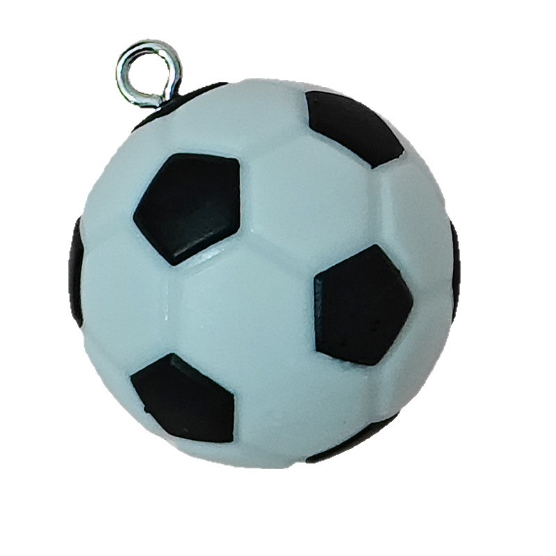 Mini pequeño colgante de fútbol llavero colgante DIY Copa del Mundo recuerdos para los fanáticos de niños y niñas regalos de cumpleaños