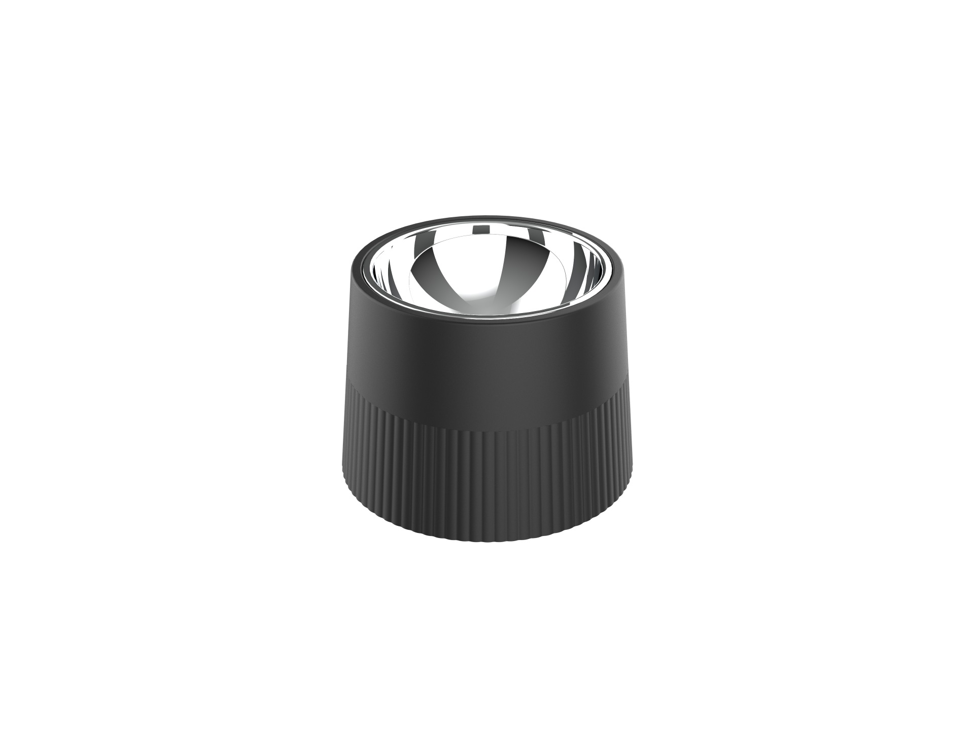 Cuenco para perros de acero inoxidable, cuenco para mascotas, protección del cuello elevada, antigolpes, cuenco para comida para perros, barbilla anti-negro, cuenco para pies altos de gran diámetro