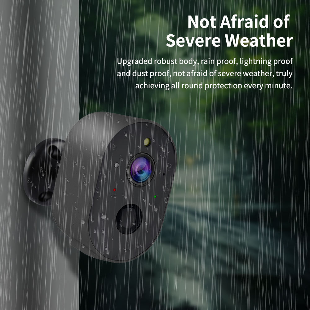 Tuya Camara 4G Security Low Power Battery Indoor Home Camera