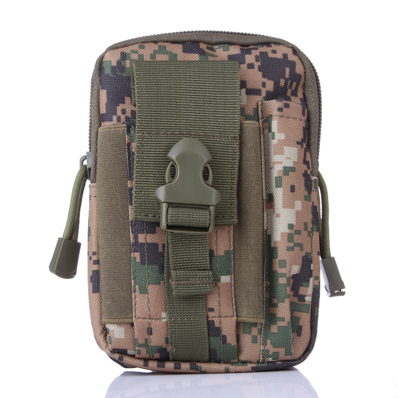 Bolso de la cintura de camuflaje táctico deportes al aire libre multi-funcional bolsa de correr hombres impermeable bolsa de teléfono móvil camping ciclismo bolsa de cintura