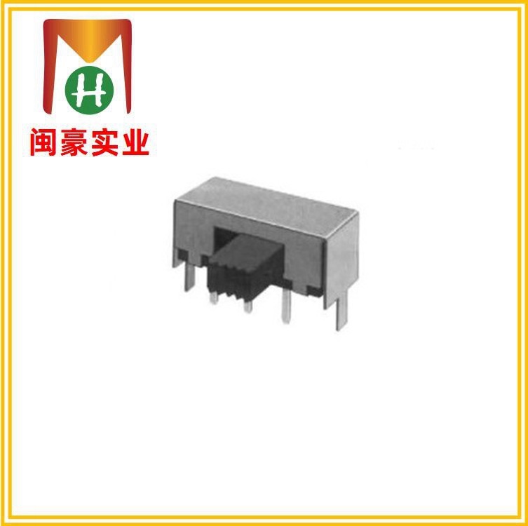 SK-12E12侧拨拨动开关 短脚拨档开关 档位开关 波段开关 滑动