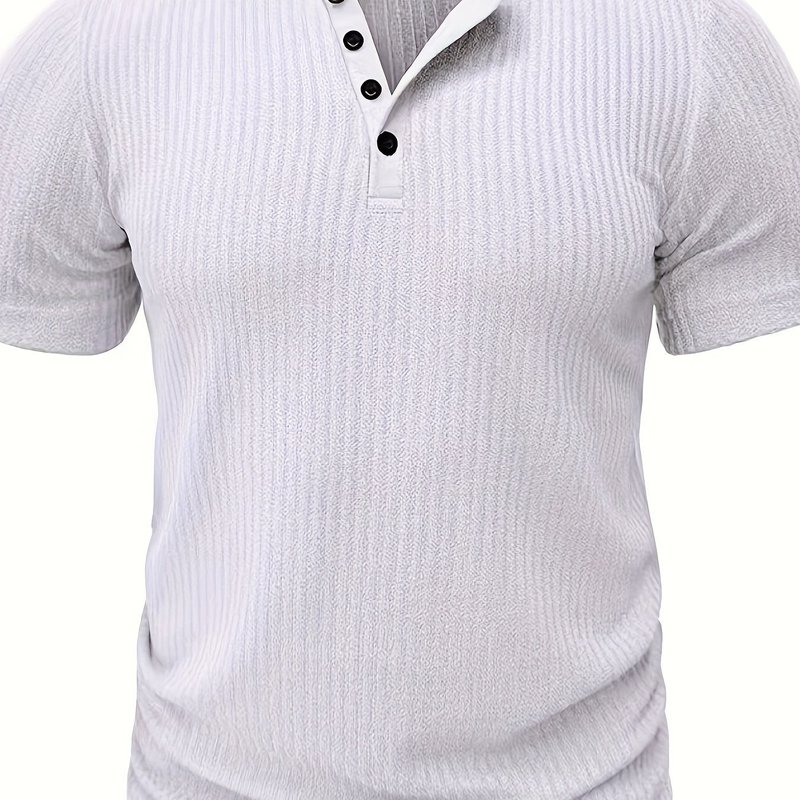 半袖ソリッドストライプ柄ニットTシャツシックでクロスボーダー|undefined