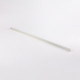 Cremallera Metálica 8x30x1005, para Puertas Corredizas de Vidrio