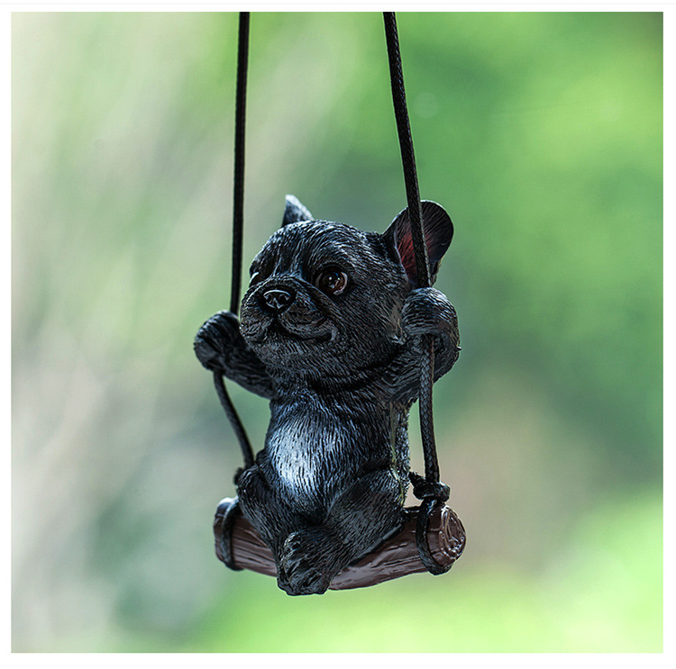 New car pendant car interior pendant Internet famous swing method dog car pendant decoration load rearview mirror car pendant car