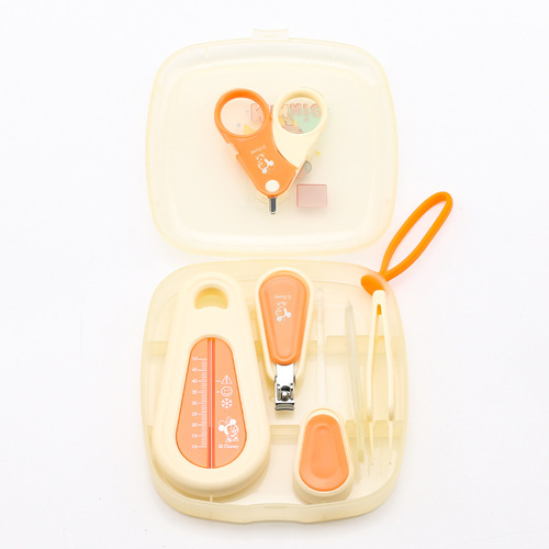 Disney Baby Nail Trimmer Set with 6 Pieces, Baby Nail Care Kit, Non-Slip Handle, Safe and Comfortable Baby Nail Clips