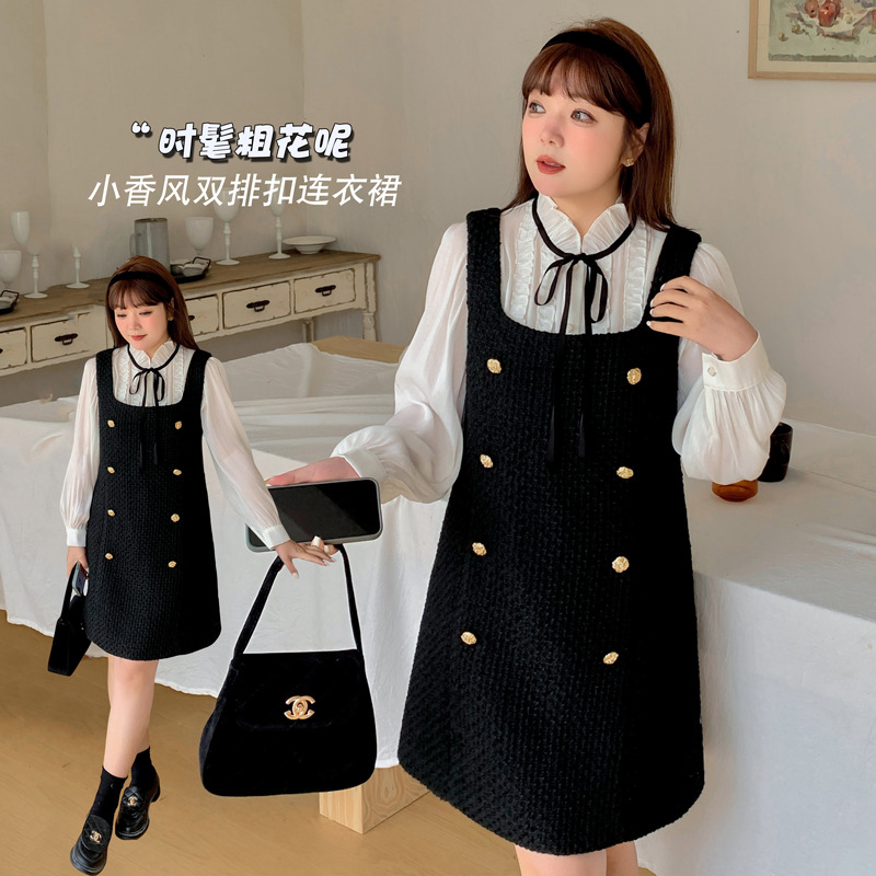 冬  XL-4XL 大きいサイズ トップス ワンピース  冬  XL-4XL 大きいサイズ トップス ワンピース