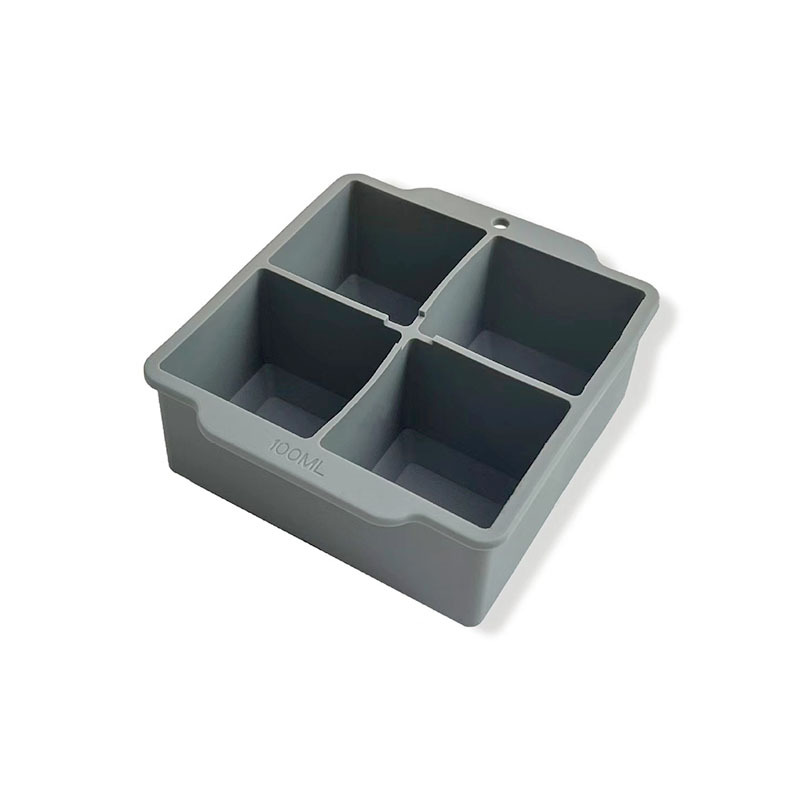 Molde de Silicona para Hielo de Grado Alimenticio Desmoldeo Fácil Congelación Rápida