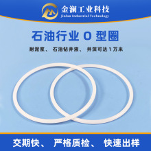 纯四氟喷涂O型圈PTFE特氟龙耐高温耐高压聚四氟乙烯O型密封圈厂家