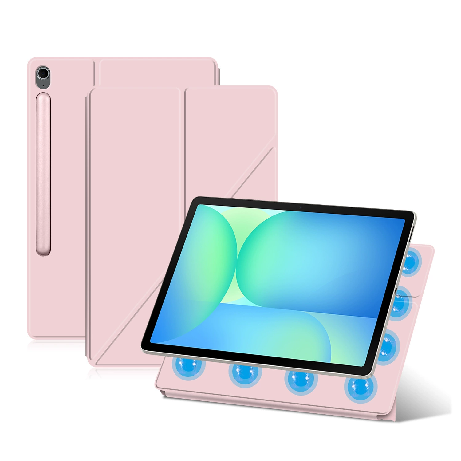 Подходит для Samsung Tab S10FE+13.1 плоская панель чехол S10FE PlusX620 вариант магнитной ручки слот защитный чехол