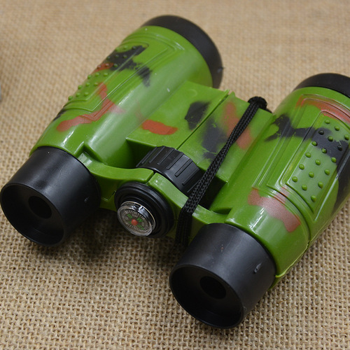 Factory 630 camouflage ribbon compass children's stationery children's toys binoculars stall outdoor viewing