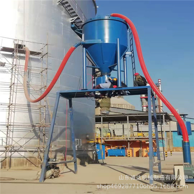 成都 水泥干灰倒仓气力输送机 120m电厂车间积灰清灰气力吸灰机