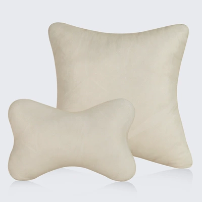 Headrest | Silk Car Lumbar Support - gray-headrest-lumbar-support