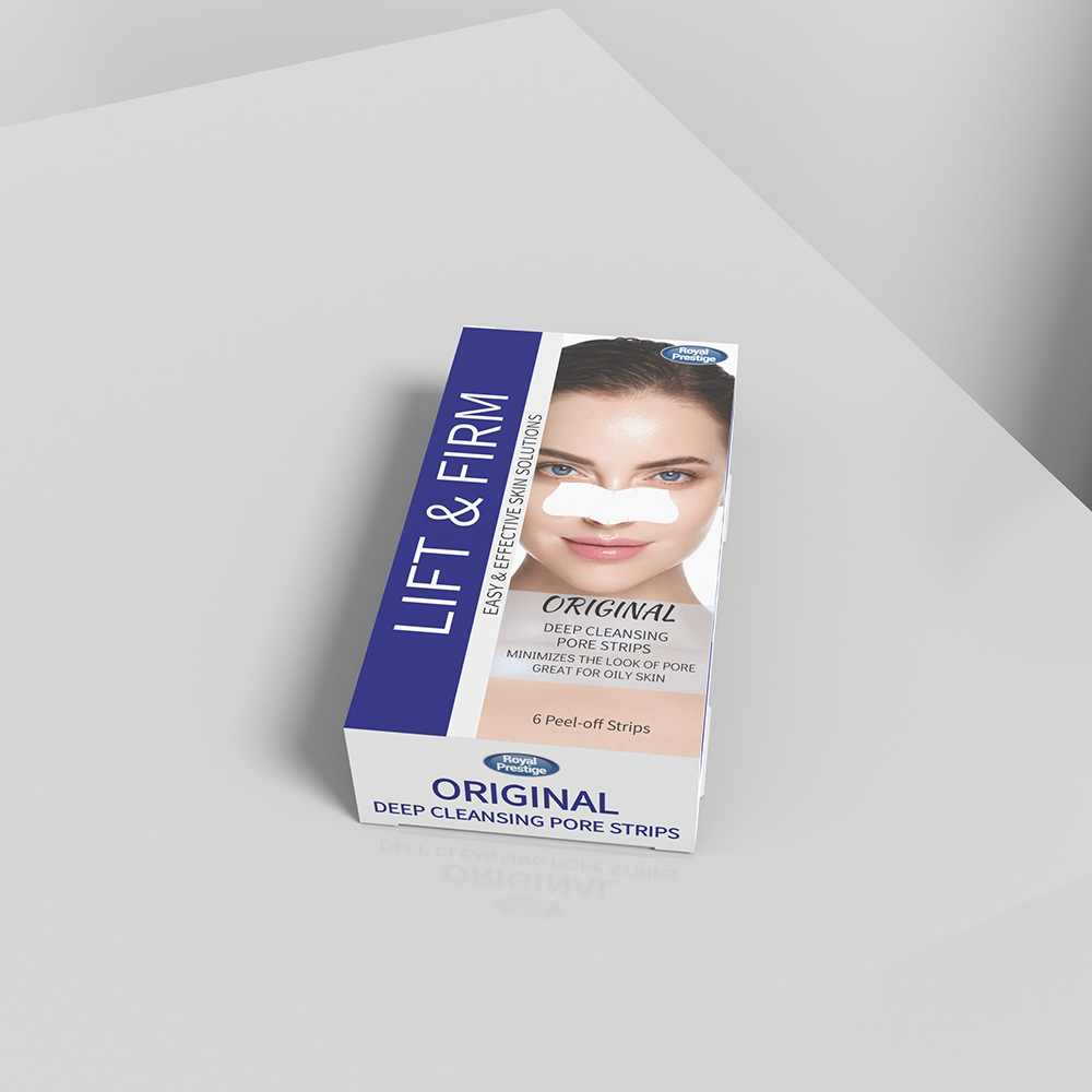 Mascarilla nasal despegable para puntos negros, limpieza de poros directa de fábrica