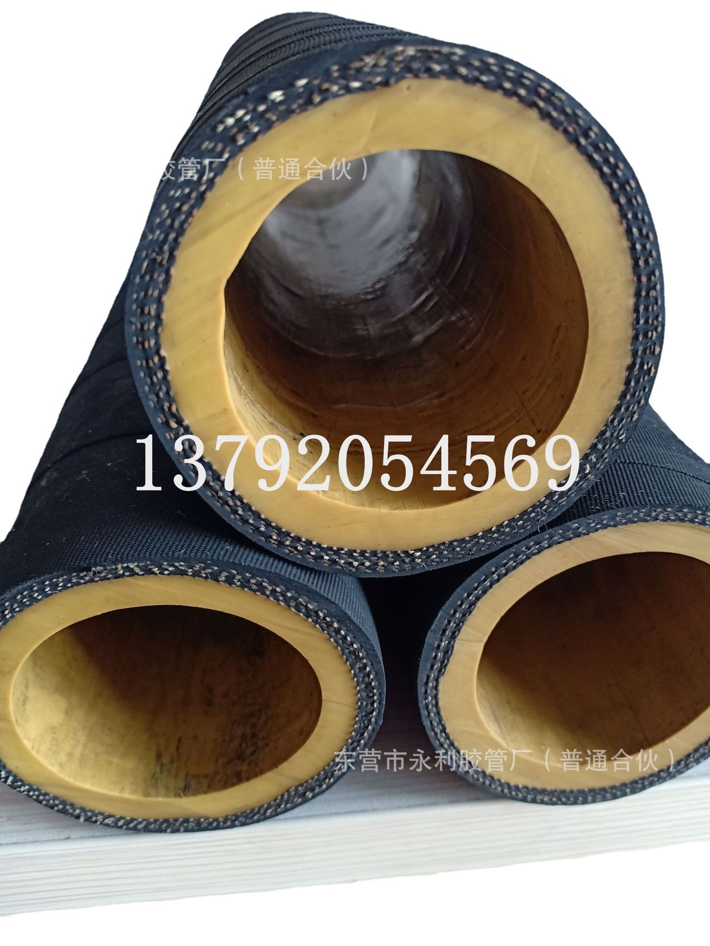 厂家供应51 57 64mm钢编喷浆管 喷砂管高压耐磨橡胶管